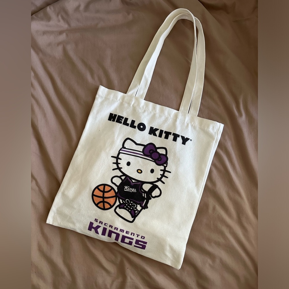 Sacramento Kings Hello Kitty Tote
